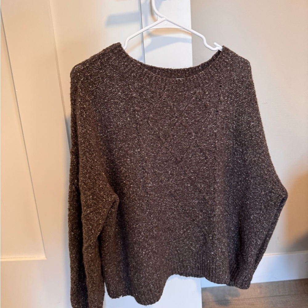 Lucky Brand Brown Sweater